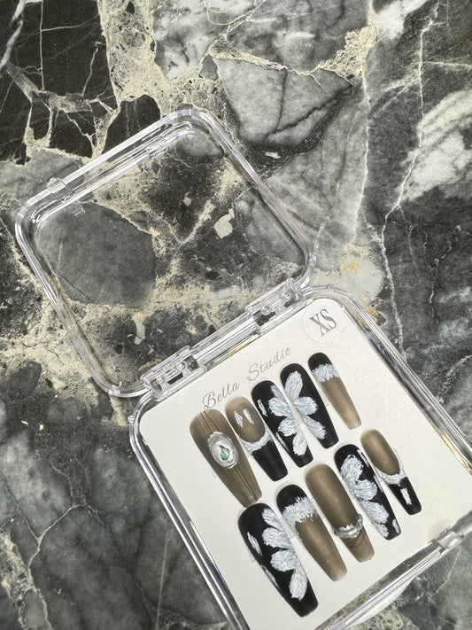 石膏蝴蝶长T(74)