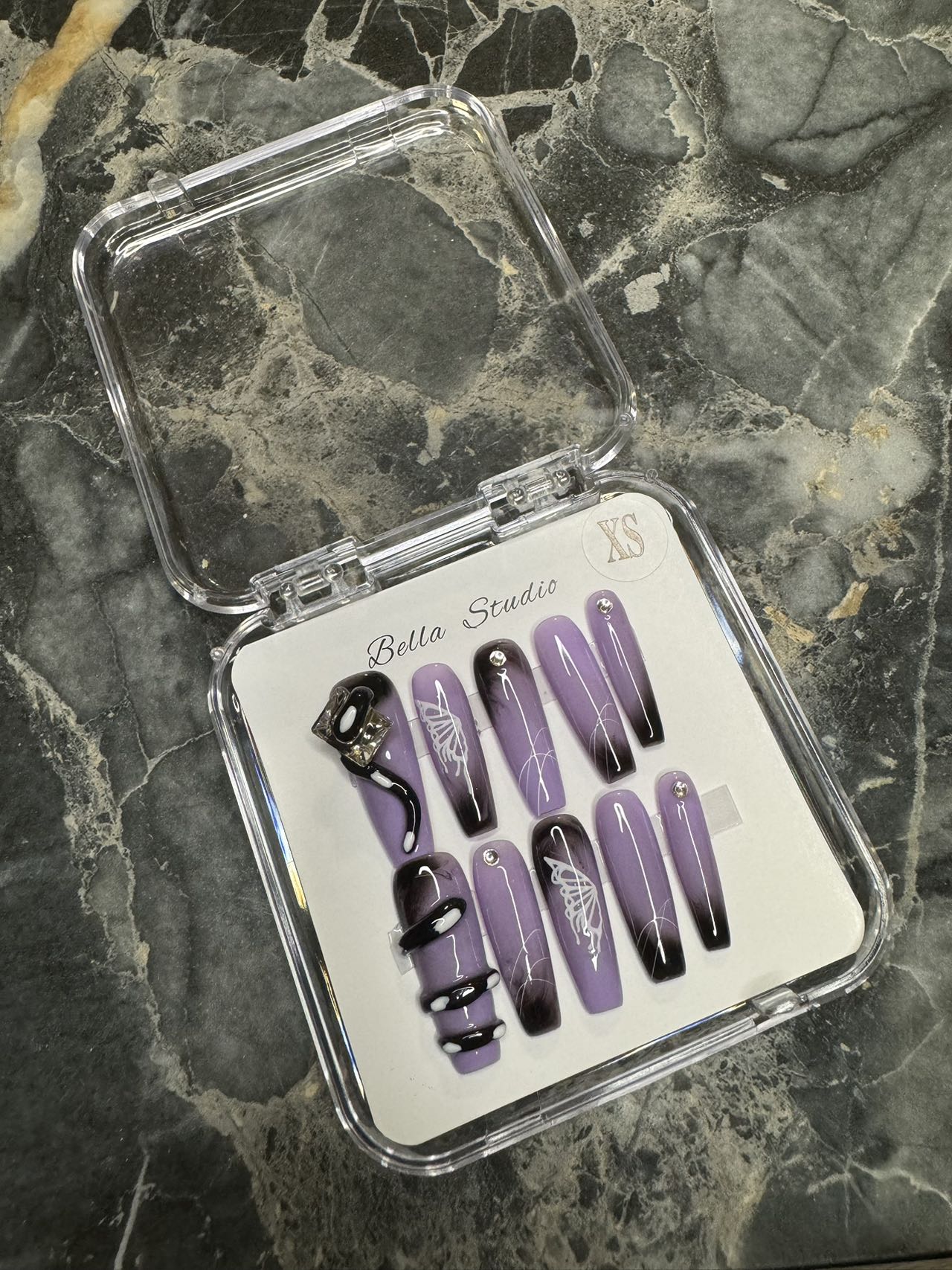 紫色妖姬长T(121)